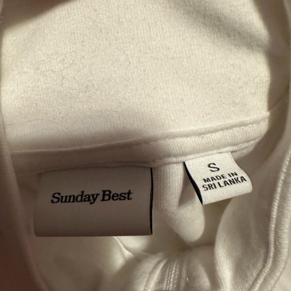 1/2 zip cropped long sleeve - Picture 3 of 3